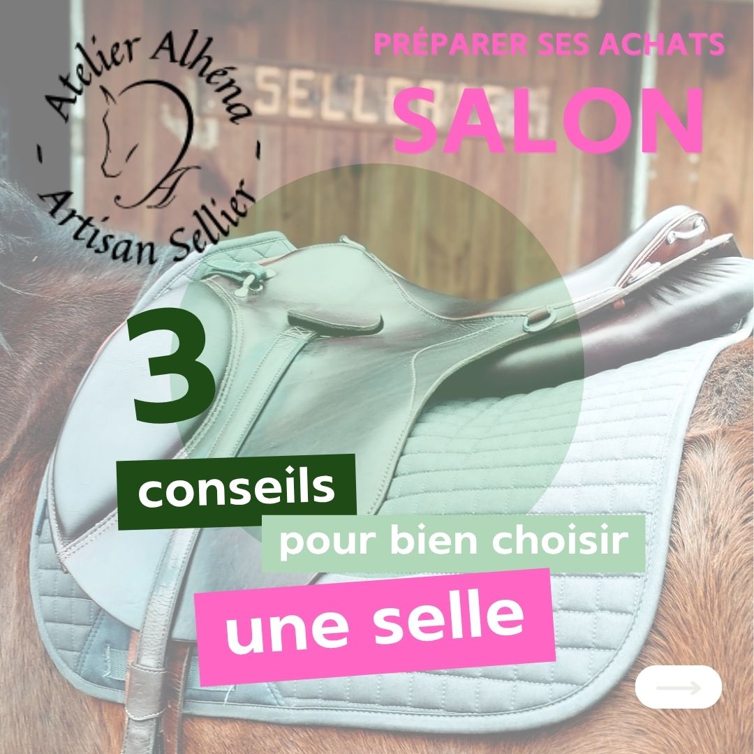 3 conseils pour choisir une selle